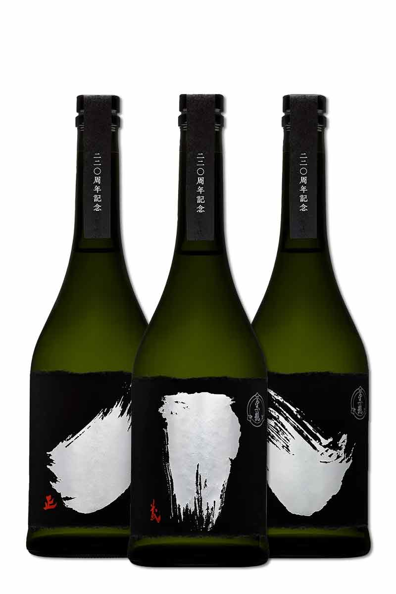 Kuroryu Brewery 220th Anniversary 3-Bottle SetSet 720ml