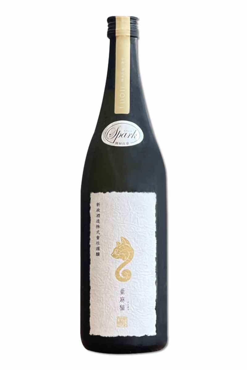 Aramasa  Amaneko Spark Flax Cat Sparkling  735ml
